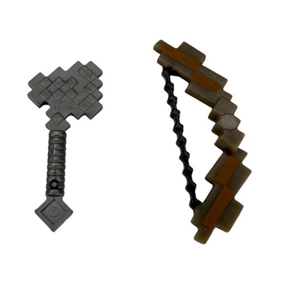 Lego Minecraft Minifigure Bundle Zombie, Skull Arena Player 1, Alex and Steve - Picture 4 of 10